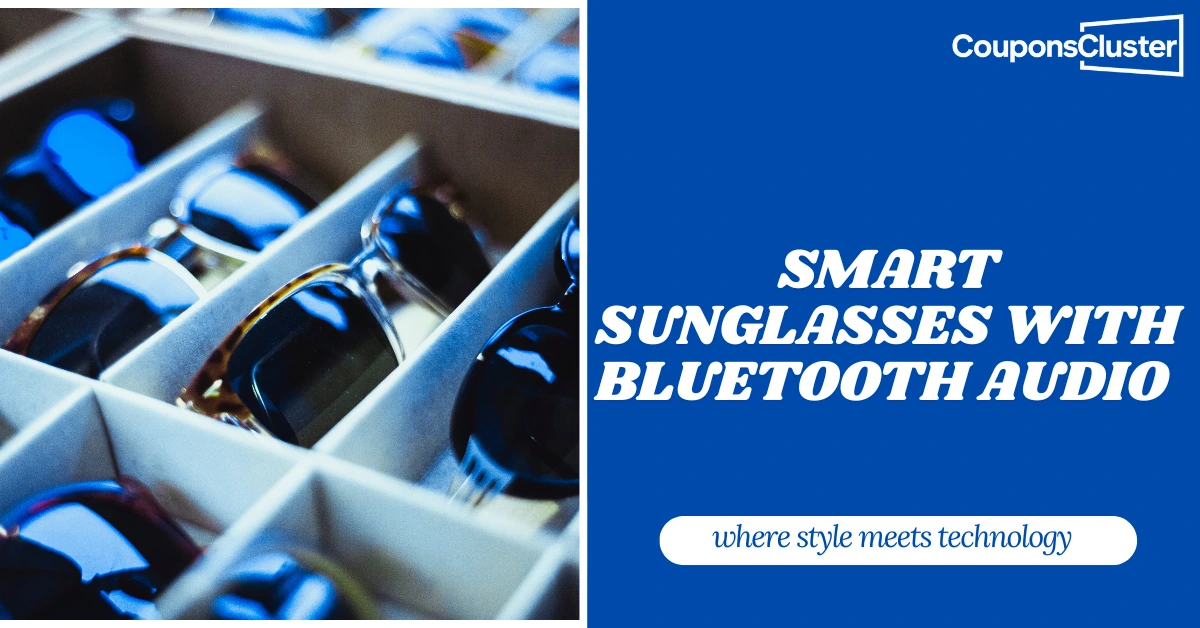 Smart Sunglasses with Bluetooth Audio