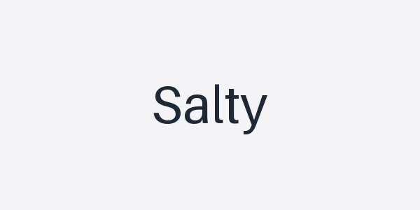 Salty logo